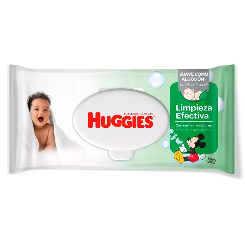 Toallas Húmedas Limpieza Efectiva 48 und. - Huggies