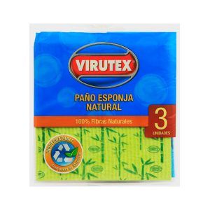 Paño Celulosa Natural 3 und - Virutex