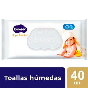 Toallas Húmedas Super Premium 40 und - Babysec
