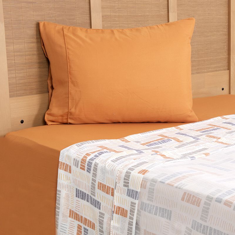 Set 2 Sábanas 1.5 Plazas Plumetti / Argel - Mashinni - Imagen 2