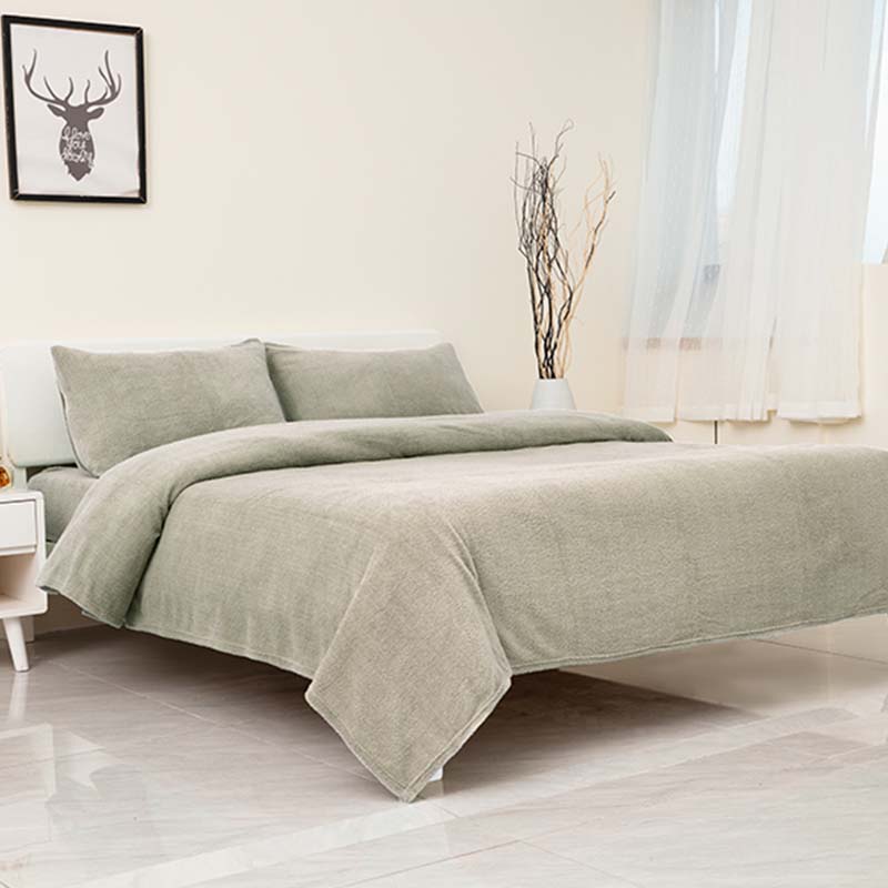 Sábanas Chiporro Lisa 1.5 Plazas / Gris - Doral