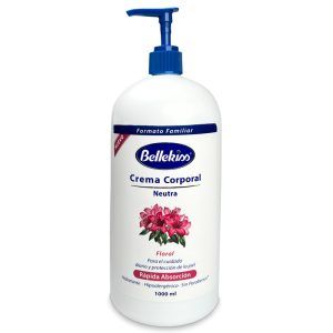 Crema Corporal Hidratante 1 lt / Floral - Bellekiss