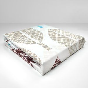 Sábanas Micro Piel Durazno 2.5 plazas / Hoja Amarilla - Doral