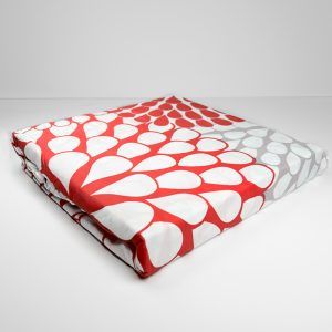 Sábanas Micro Piel Durazno 1.5 plazas / Mándalas Gris Terracota - Doral