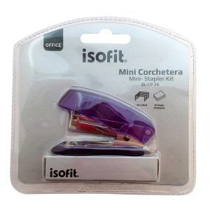 Corchetera  CP-26 + Corchetes 26/6 / Violeta - Isofit
