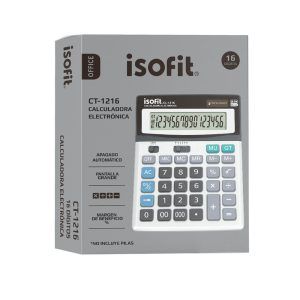 Calculadora 16 Dígitos - Isofit