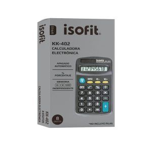 Calculadora 8 Dígitos - Isofit