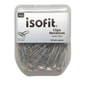 Clips DSG Metálicos 100 und - Isofit