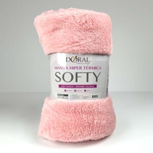 Manta Softy Lisa / Rosado - Doral