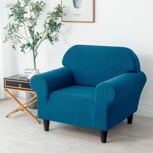 Funda Protectora Para Sofá 1 cuerpo / Azul - Palermo