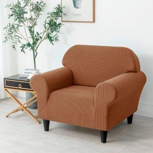 Funda Protectora Para Sofá 1 cuerpo / Café - Palermo