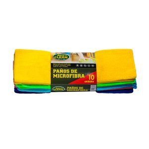 Paños Microfibra Multiuso Pack 10 Unidades - Smartco