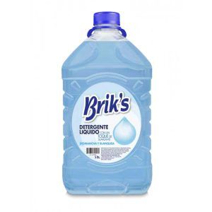 Detergente Líquido de Ropa 5 lt / Celeste - Briks