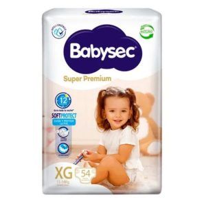 Pañal Super Premium XG 54 und - Babysec