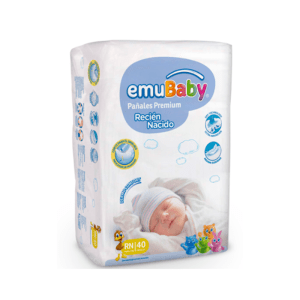 Pañal Recién Nacido 40 und - Emubaby