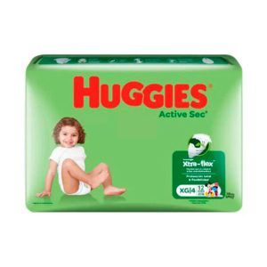 Pañal Active Sec XG 12 Und - Huggies
