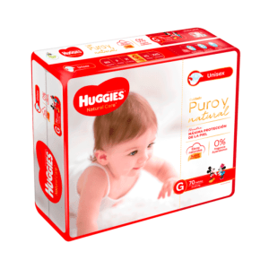 Pañal Natural Care G 70 Und - Huggies