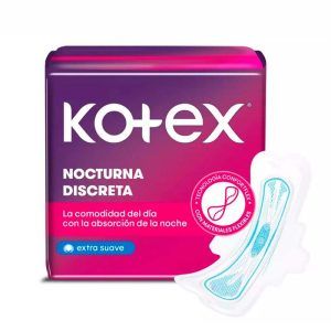 Toallas Higiénicas Nocturnas Ultra Fina 12 und - Kotex