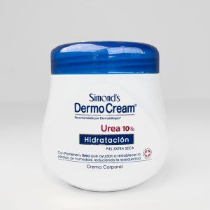 Crema Corporal DermoCream 400g Pote / Urea 10% + Pantenol - Simond´s