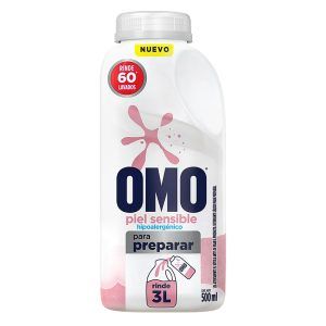 Detergente Liquido Para Diluir 500ml Piel Sensible - Omo
