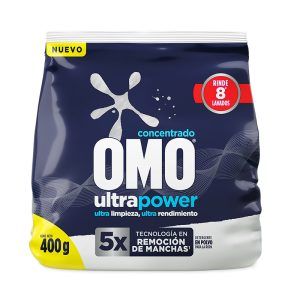 Detergente Matic UltraPower Polvo Bolsa 400g - Omo