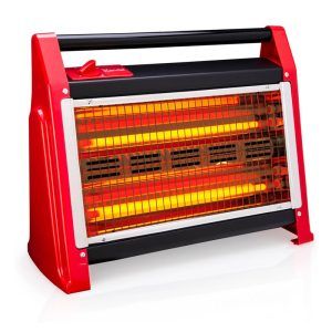 Calefactor de Cuarzo KC-160AS / Rojo - Kendal