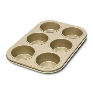 Bandeja 6 Moldecitos Non Stick Gold - Ilko