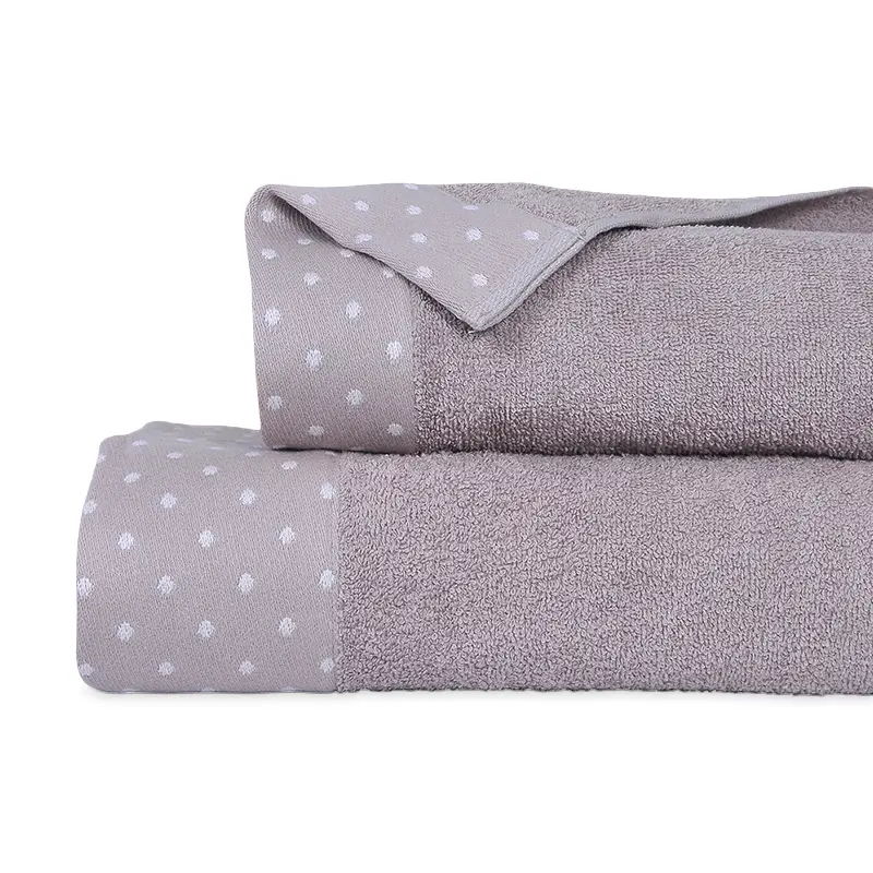 Set 2 Toallas Elite 450 grs / Taupe - Mashini