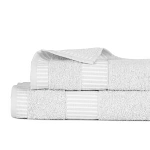 Set 2 Toallas Egyptia 460 grs / Gris - Mashini