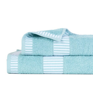 Set 2 Toallas Egyptia 460 grs / Turquesa - Mashini