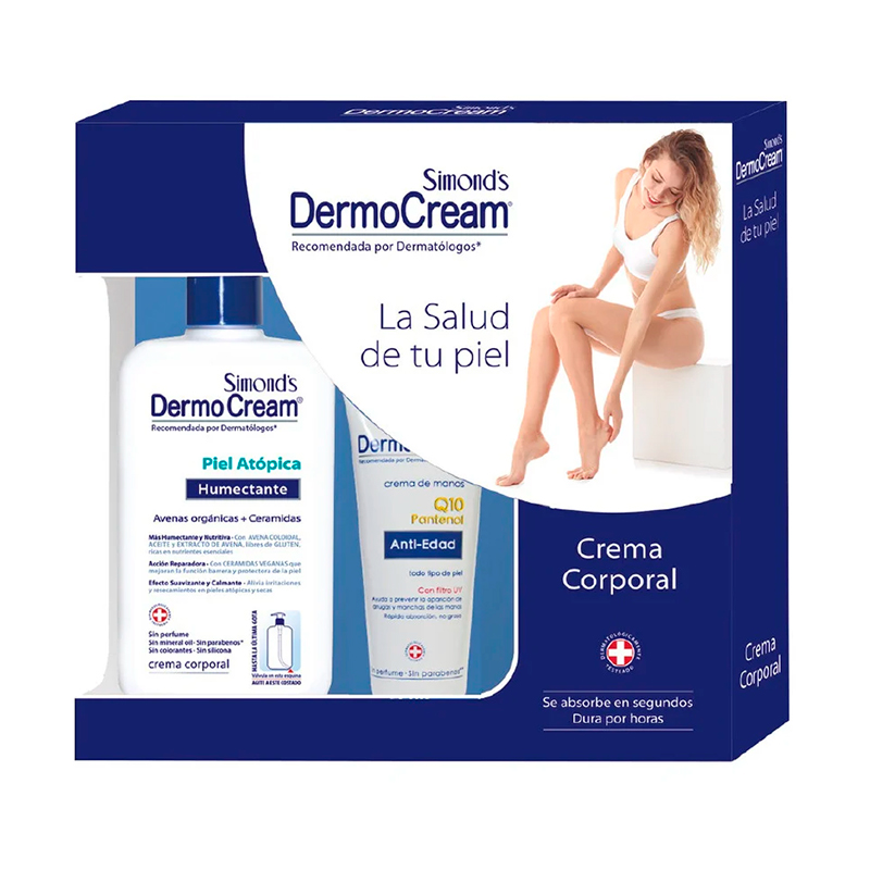 Estuche Dermocream Avena Orgánica + Pomo Q10 - Simonds