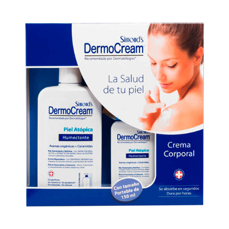 Estuche Dermocream Avena Orgánica + Cerámidas Piel Atópica - Simonds