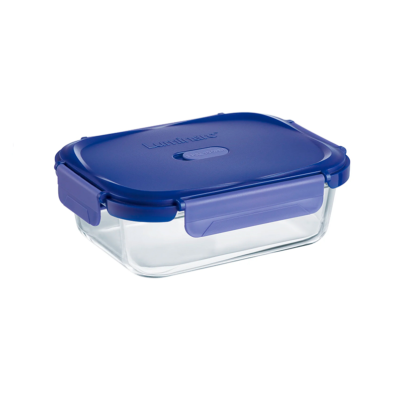 Contenedor Hermético de Vidrio Rectangular 1040 ML - Lumimarc