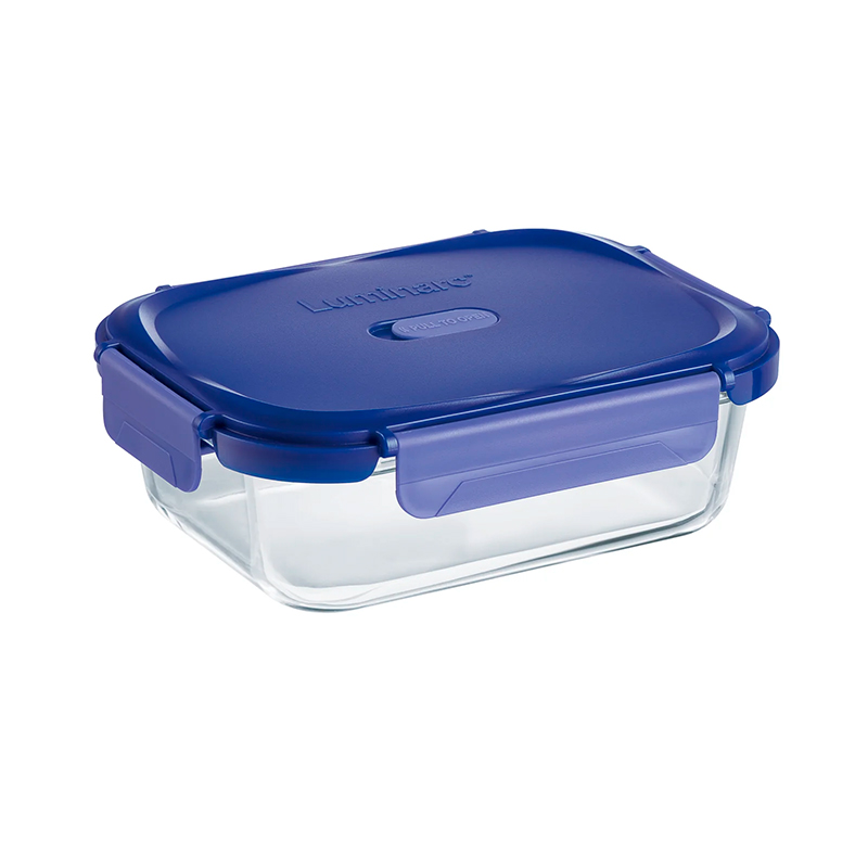 Contenedor Hermético de Vidrio Rectangular 1520 ML - Lumimarc