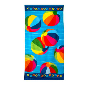Toalla de Playa Velour 70x140 cm / Balls - Chiteco by Lourdes
