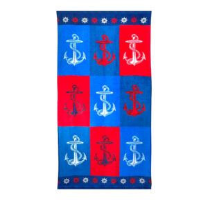 Toalla de Playa Velour 70x140 cm / Montemar - Chiteco by Lourdes