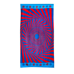 Toalla de Playa Velour 70x140 cm / Optical  - Chiteco by Lourdes