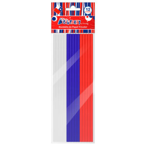 Bombilla Papel 12 pcs - Big Party