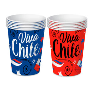 Vasos Diseños 250 cc 6 und - Big Party