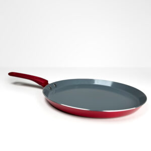 Panquequera 26 cm Titanio / Rojo - Doral