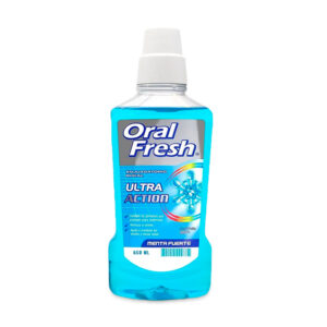 Enjuague Bucal 650 ml / Menta Fuerte - Oral Fresh