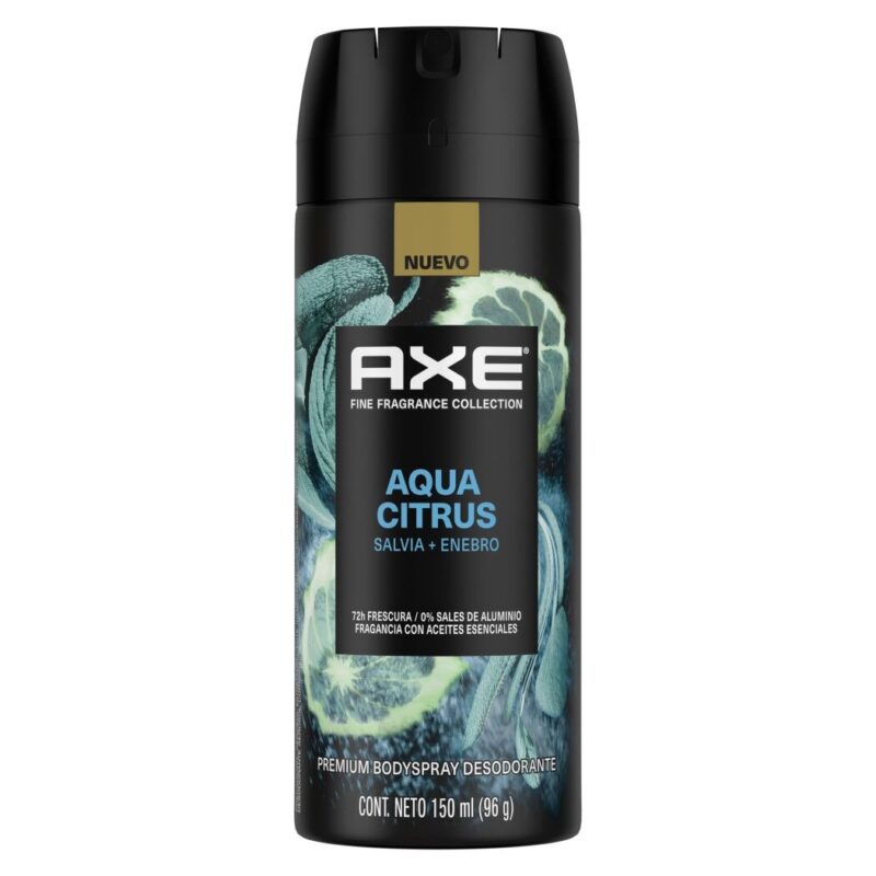 Desodorante Aerosol Bs Premium Aqua Citrus 96g 150ml - Axe