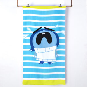 Toalla de Playa 70x140 cm / Intensamente Tristeza - Mashini