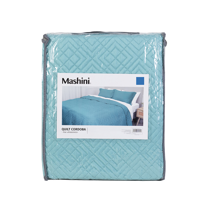 Quilt Cordoba Liso 2 Plazas / Calypso - Mashini - Imagen 5