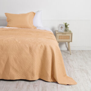 Quilt Cordoba Liso 1.5 Plaza / Peach - Mashini