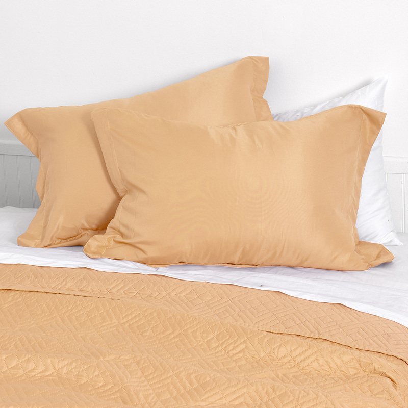 Quilt Cordoba Liso 2.5 Plazas / Peach - Mashini - Imagen 3