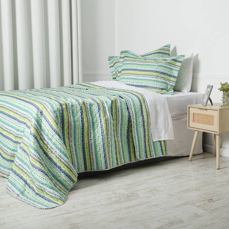 Quilt Cordoba Estampado 2 Plazas / Fiesta - Mashini - Imagen 2