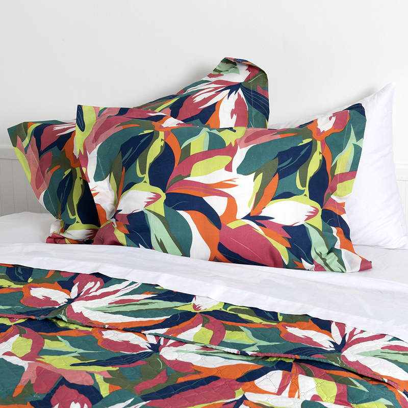 Quilt Cordoba Estampado 2.5 Plazas / Flower - Mashini - Imagen 3