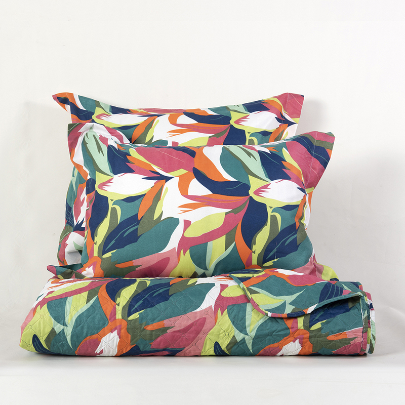 Quilt Cordoba Estampado 2.5 Plazas / Flower - Mashini - Imagen 4