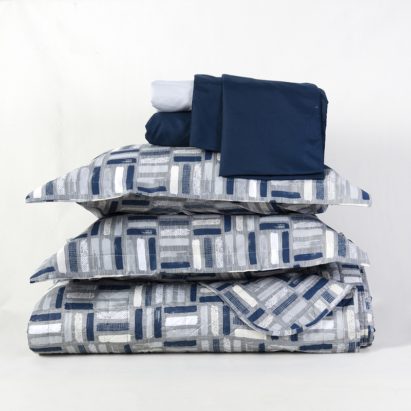 Quilt + Sábana Estampado 2 Plazas / Yuka - Mashini - Imagen 3